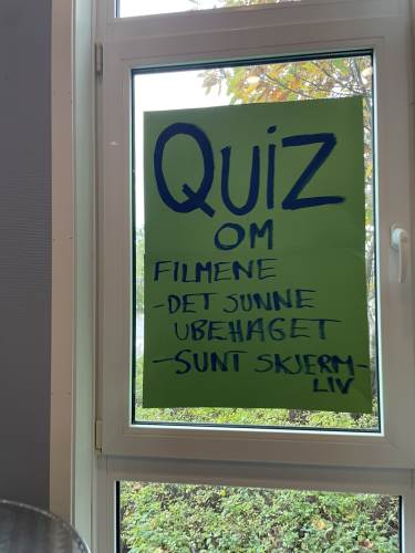 Alle som ville kunne bli med på Quiz.